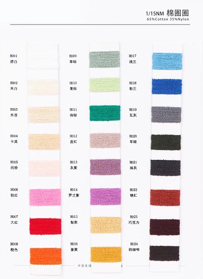 1/15NM65%の綿35%のナイロン