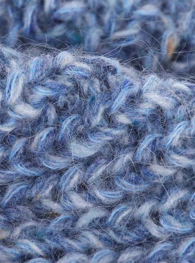 1/2, 5 NM 13% Mohair 43% Laine 44% Nylon
