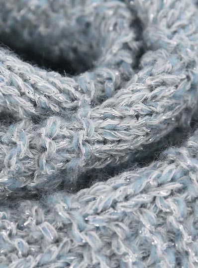 1/3.6NM 24% Wolle 37% Baumwolle 33% Nylon 6% Metallic