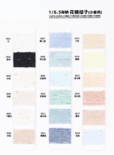 1 / 6.5 نانومتر (على غرار شانيل) 6 ٪ صوف 16 ٪ نايلون 12 ٪ أكريليك 47 ٪ بوليستر معاد تدويره 14 ٪ بوليستر 3 ٪ سباندكس 2 ٪ ترتر