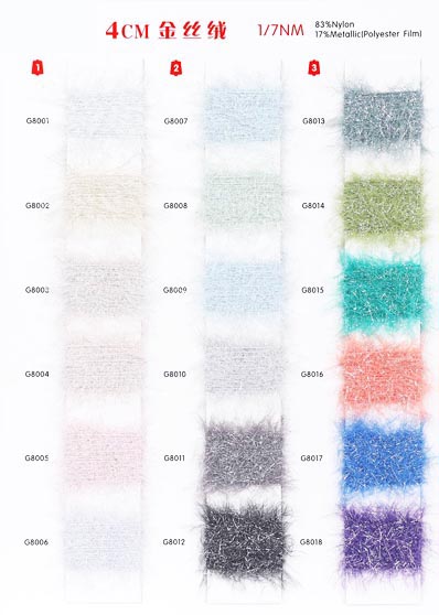 1/7 나노 4 센치메터 83%나일론 17%금속(폴리 에스테르 필름)