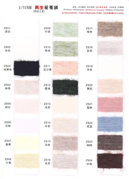 1 / 11nm 35% Acrílico 25% poliéster 22% poliéster reciclado 15% Nylon 3% elastano 